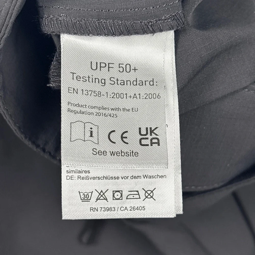 Helly Hansen Mens 30 Regular Grey Hiking Performance Shorts UPF 50 Ripstop HH